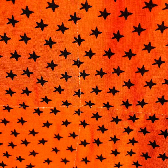 Homemade Handcrafted Baby Lap Blanket Quilt Fall Wall Hang Turkeys 39 1/2" x 30" - Picture 12 of 16